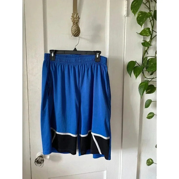 Broadway Bounce Men’s size large blue shorts - Picture 1 of 6